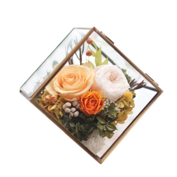 Home Décor - Garden Rose & Cadmium Orange - Le Fiori